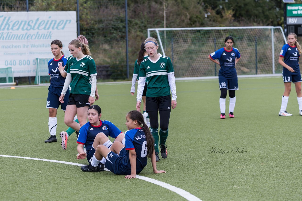 Bild 411 - wU19 Rissener SV - VfL Pinneberg : Ergebnis: 9:1